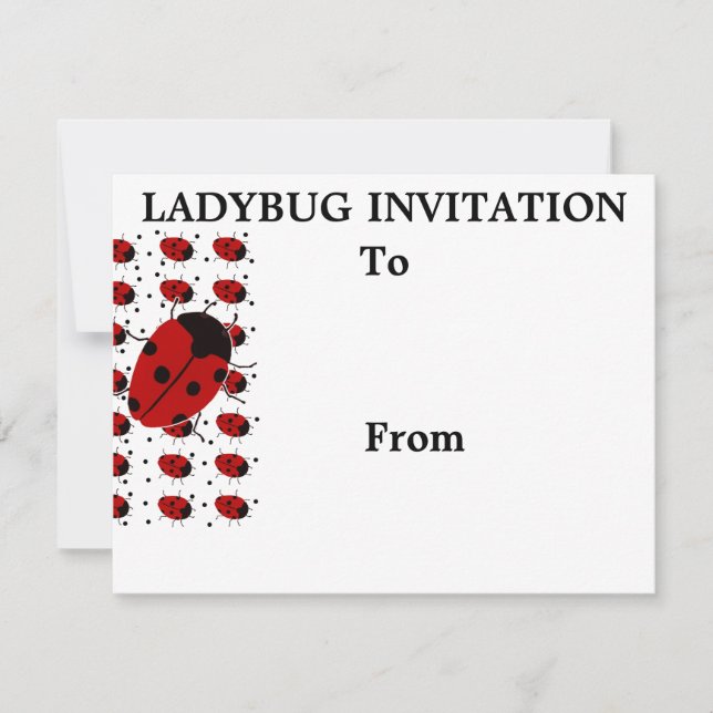 Invitation Point Ladybug fixe (Devant)