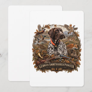 Invitation Pointer allemand - Collection de chasse