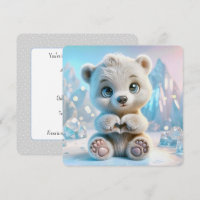 Poireaux de coeur de l'ours polaire