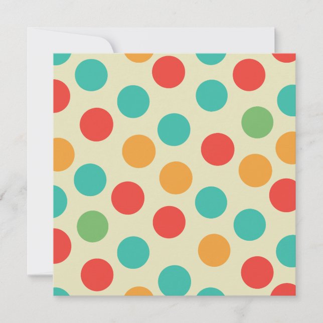 Invitation Pois (Devant)
