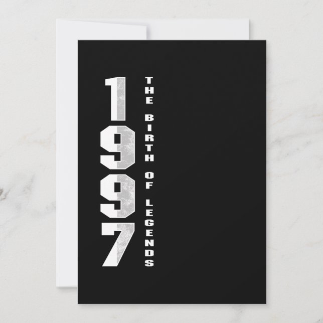 Invitation Poison du Birth Of Legends 1997 (Devant)