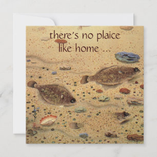 Invitation Poisson vintage, Amusante Fête du Ménage