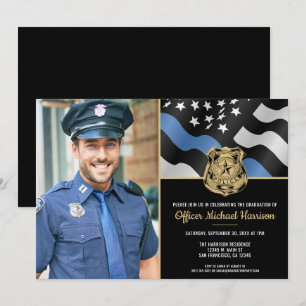 Invitation Police Academy Graduation police police applicatio