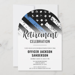 Invitation Police Police Service de la retraite