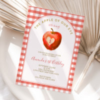 Pomme de nos yeux chute rouge En vichy premier ann