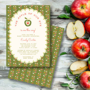 Invitation Pomme de notre oeil Automne lunaire Sexe lunaire N