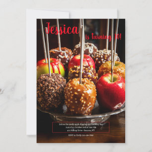 Invitation Pommes au caramel