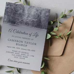 Invitation Pont d'hiver Fête de la vie