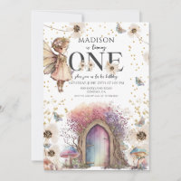 Porte fée magique 1er anniversaire