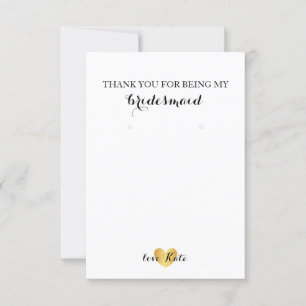 Invitation Porte-oreille/Carte de remerciements - Glam du coe