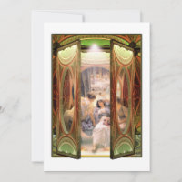 Porte ouverte sur les bains