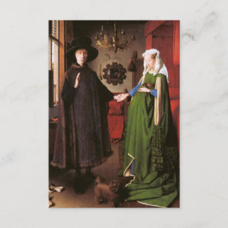 Invitation Portrait de Giovanni Arnolfini et de sa femme