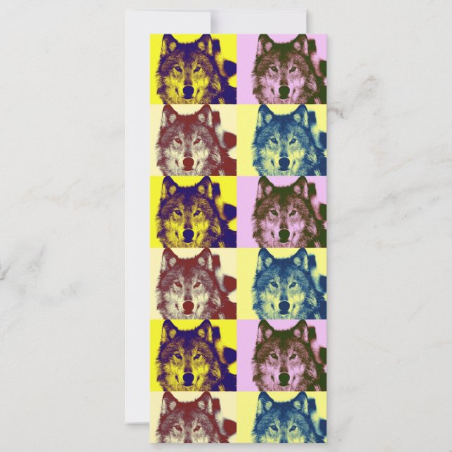 Invitation Portrait Wolf (Devant)