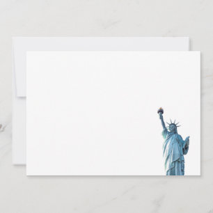 Invitation Post-it notes de la statue de la Liberté