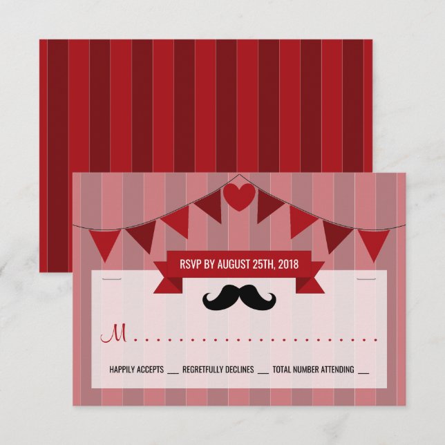 Invitation Poster de Cirque Classique Enfants Anniversaire RS (Devant / Derrière)