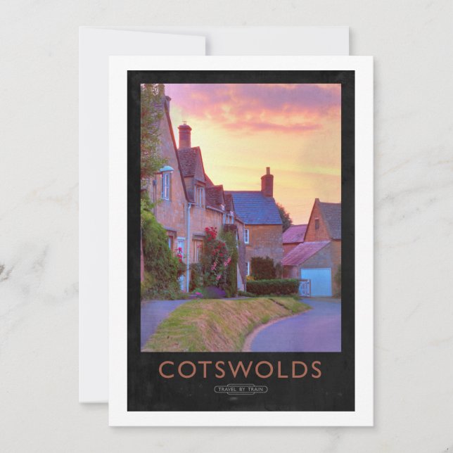 Invitation Poster de Cotswolds (Devant)