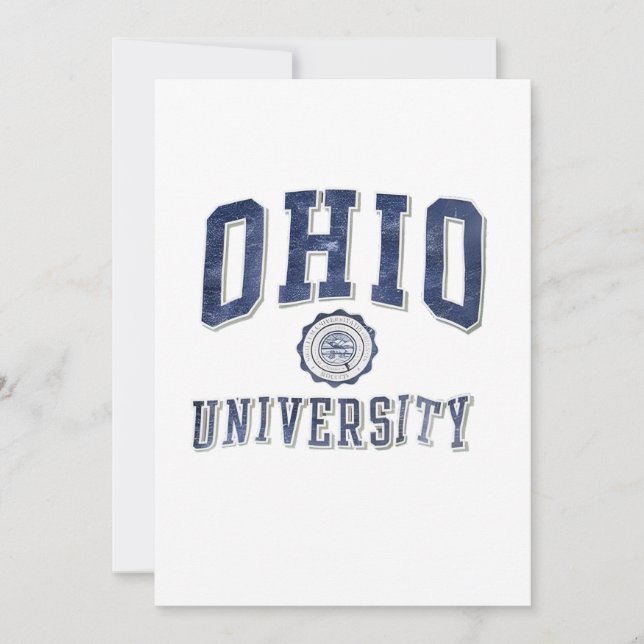 Invitation Poster des Bobcats de l'Université de l'Ohio dans  (Devant)