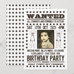 Invitation Poster Recherché, Anniversaire occidental moderne