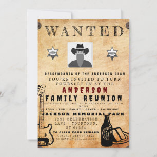 Invitation Poster Recherché Famille Réunion Barbecue Invitati