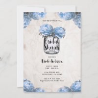 Pot de fleurs en verre de style rustique, pivoine