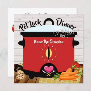 Invitation Pot Luck