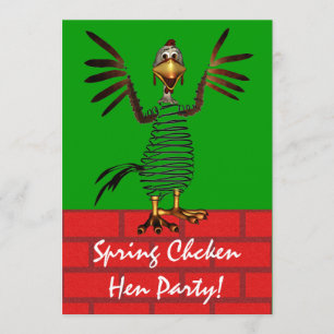 Invitation Poulet de Printemps
