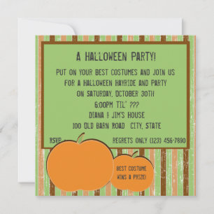 Invitation Poumon et rayures