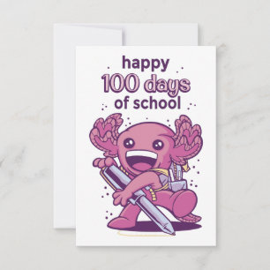 Invitation pour 100 jours d'école