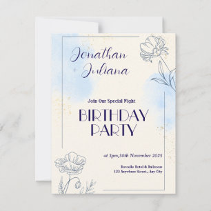 invitation pour 1er anniversaire