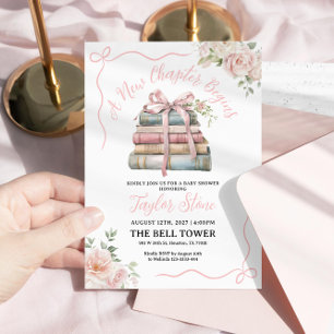 Invitation pour Baby Shower A Nouveau Chapitre Com