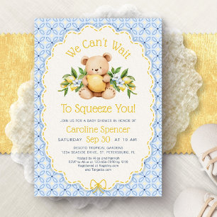 Invitation pour Baby Shower Amalfi Squeeze You Lem