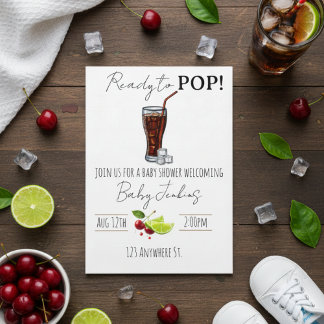 invitation pour baby shower bébé prêt à naître !