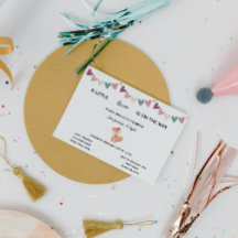 Invitation pour Baby Shower de la Saint-Valentin d