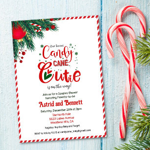Invitation pour Baby Shower de vacances mignonne a