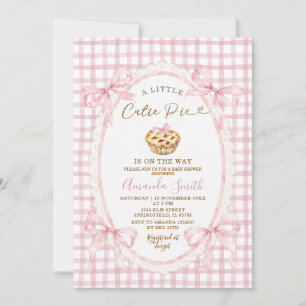 Invitation pour Baby Shower 'Un Petit Bout de Chou
