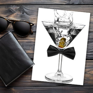 Invitation pour fête d'anniversaire pour homme au 