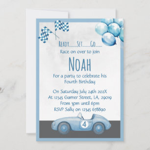 Invitation pour la 4e fête d'anniversaire de la vo