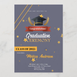 Invitation pour la cérémonie de la promotion Or Na