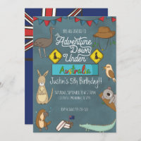 Invitation pour la fête d'anniversaire