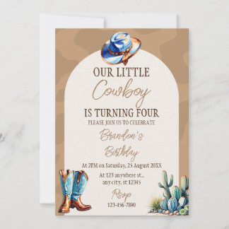 Invitation pour la fête d'anniversaire de Little C