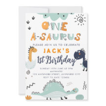 Invitation pour la fête d'anniversaire des 1 an de