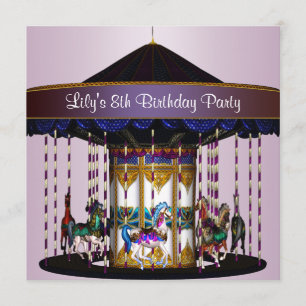 Invitation pour la fête d'anniversaire des 8 ans d