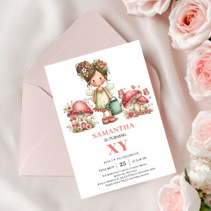 Invitation pour la fête florale du 8ème anniversai