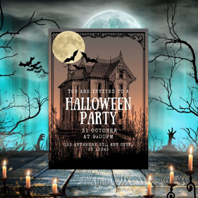 Invitation pour la Nuit la Plus Effrayante de l'An (Créateur téléchargé)