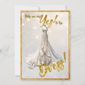 Invitation pour la Robe
