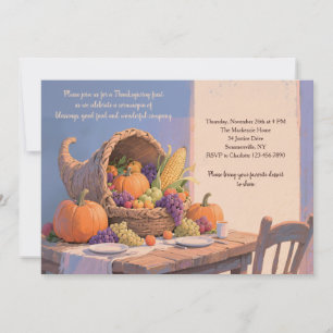 Invitation pour la Table de Récolte