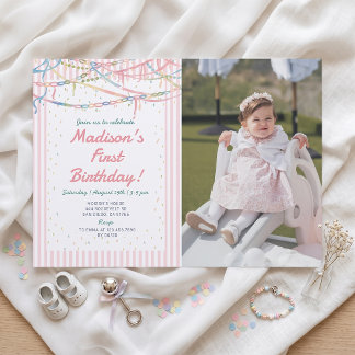 Invitation pour l'anniversaire de Fancy Nancy fill