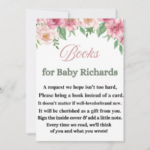 Invitation pour l'arrivée de bébé chéri