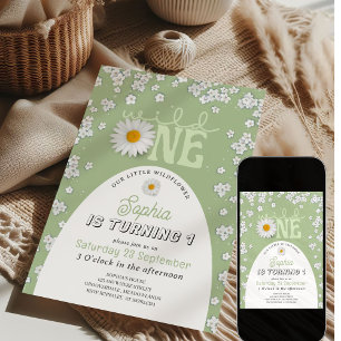 Invitation pour le 1er anniversaire de Green Wild
