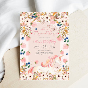 Invitation pour le 1er anniversaire de Licorne Mag